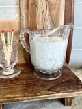 Vintage Clear Depression Glass Creamer