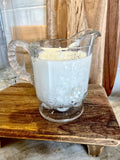 Vintage Clear Depression Glass Creamer