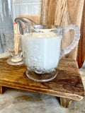 Vintage Clear Depression Glass Creamer