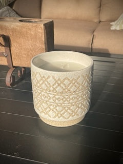 Curated White Ceramic Pot