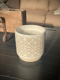 Curated White Ceramic Pot