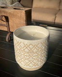 Curated White Ceramic Pot