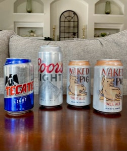 Beer Can Candles