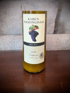 Karen Birmingham Malbec Wine Bottle